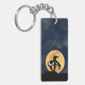 満月のトレイルの終わり キーホルダー (正面左)