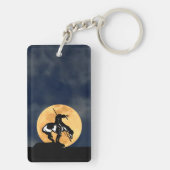 満月のトレイルの終わり キーホルダー (裏面)