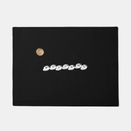 満月のドーム ドアマット