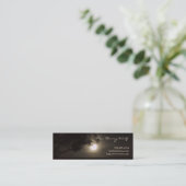 満月のプロフィールカード スキニー名刺 (スタンド正面)