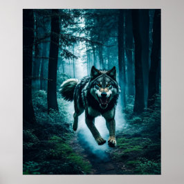 満月のポスターに注意 ポスター