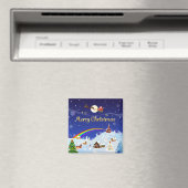 満月のメリークリスマス マグネット (インサイチュ (食洗機))