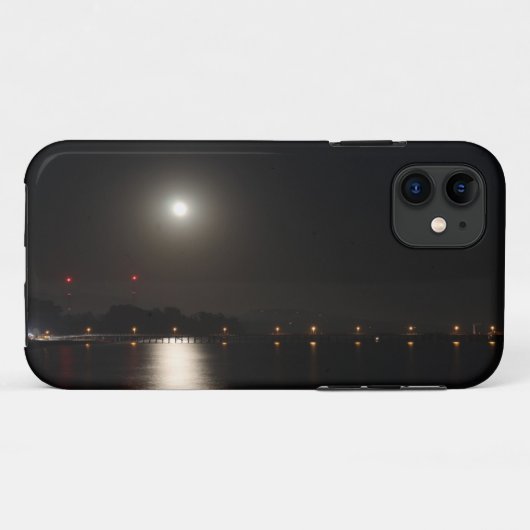 満月の上昇 Case-Mate iPhoneケース (裏面(横))