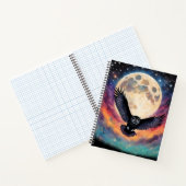 満月の下での飛行 ノートブック (内部)