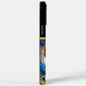 満月の下に狼がいる神秘的な女性 Case-Mate iPhoneケース (裏面 / 右)