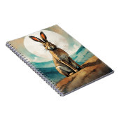 満月の下のウサギ | ノートブック (右側)