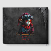 満月の下のゴシック小妖精や小人魔法。 ゲストブック (裏面)