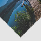 満月の下の夜の桟橋 薄葉紙 (詳細)