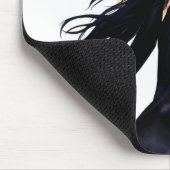 満月の下の神秘的な魔女 マウスパッド (コーナー)