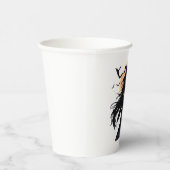 満月の下の神秘的な魔女 紙コップ (右)