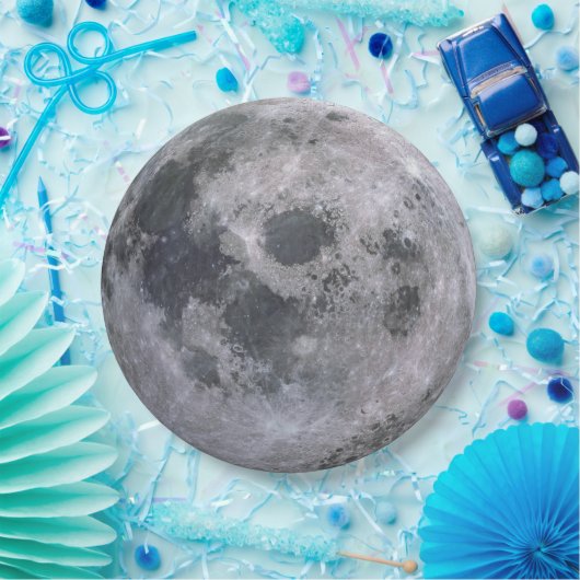 満月の使い捨て可能な紙皿 ペーパープレート (パーティー)