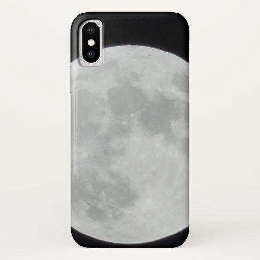 満月の写真撮影 Case-Mate iPhoneケース (裏面)