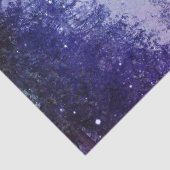 満月の冬の紫の森のデコページ 薄葉紙 (詳細)