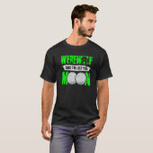 満月の前のオオカミが大好きな人のための人狼 Tシャツ (正面フル)