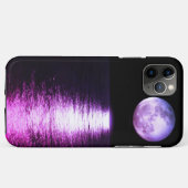 満月の反射(紫) Case-Mate iPhoneケース (裏面(横))