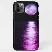 満月の反射(紫) Case-Mate iPhoneケース (裏面)