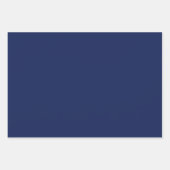 満月の夜にハロウィーンで遊ぶ黒猫 ラッピングペーパーシート (正面2)