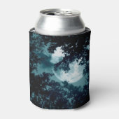 満月の夜の森 缶クーラー (缶正面)