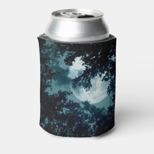 満月の夜の森 缶クーラー (缶裏面)