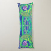 満月の夢、シュールレアリスムの人魚ファンタジー ボディピロー (裏面 (縦))