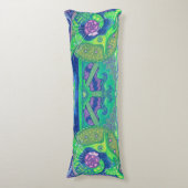 満月の夢、シュールレアリスムの人魚ファンタジー ボディピロー (正面縦)