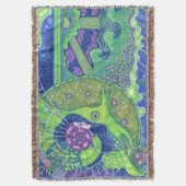 満月の夢 スローブランケット (正面縦)