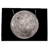 満月の大きいギフトバッグ ラージペーパーバッグ (裏面)