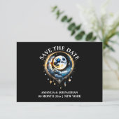 満月の天空3D位相星空の夜 セーブザデート (スタンド正面)