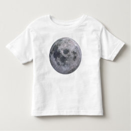 満月の幼児の少年のTシャツ トドラーTシャツ