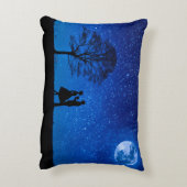 満月の恋人たち アクセントクッション (裏面(縦))