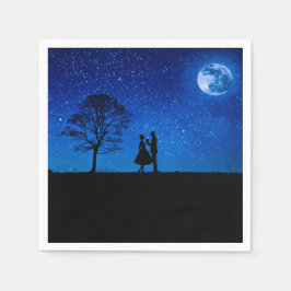 満月の恋人たち スタンダードカクテルナプキン
