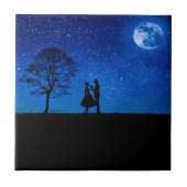 満月の恋人たち タイル (正面)