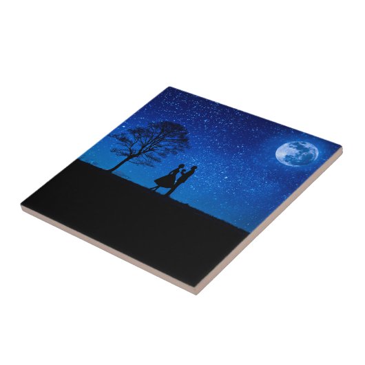 満月の恋人たち タイル (側面)