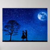 満月の恋人たち ポスター (正面)