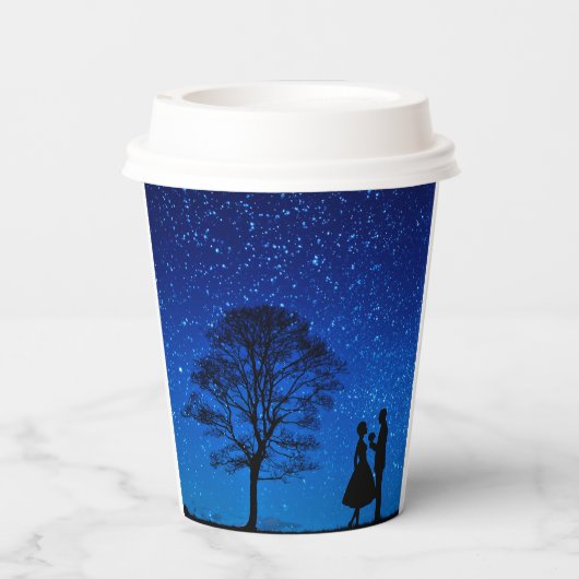 満月の恋人たち 紙コップ (裏面)