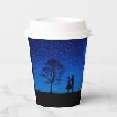 満月の恋人たち 紙コップ (正面)