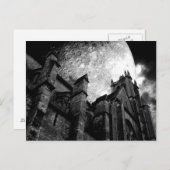 満月の教会のポストカード ポストカード (正面/裏面)