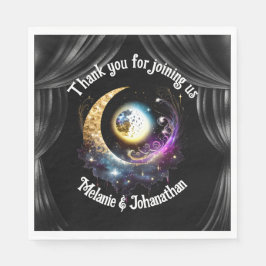 満月の星空の天幕 スタンダードランチョンナプキン