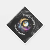 満月の星空の天幕 スタンダードランチョンナプキン (角)