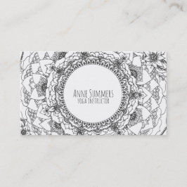 満月の曼荼羅カード 名刺