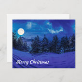 満月の森の星空の夜 (正面/裏面)