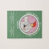 満月の母ガチョウの誕生日パーティーのアイテムに男性 ジグソーパズル (横)