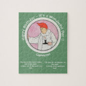 満月の母ガチョウの誕生日パーティーのアイテムに男性 ジグソーパズル (縦)