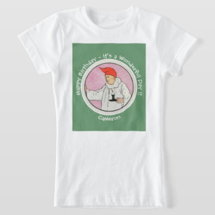 満月の母ガチョウの誕生日パーティーのアイテムに男性 Tシャツ