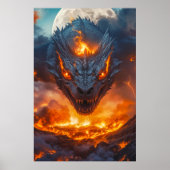 満月の炎のドラゴン幻想曲 ポスター (正面)