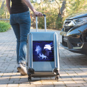 満月の狼とレイヴン シール (スーツケースインサイチュ)