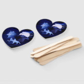 満月の狼とレイヴン ハンドファン (組立なし)