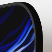 満月の狼とレイヴン ピックルボールラケット (左詳細)