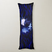 満月の狼とレイヴン ボディピロー (裏面 (縦))