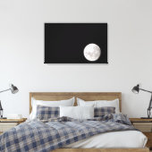 満月の眺めも火星 キャンバスプリント (インサイチュ (寝室))